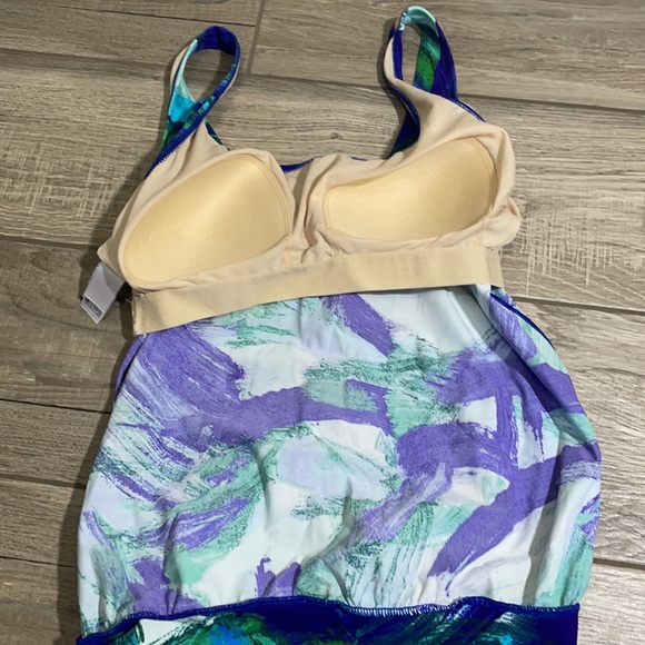 Beach Belle tankini top soft cups size 12 - Picture 9 of 9